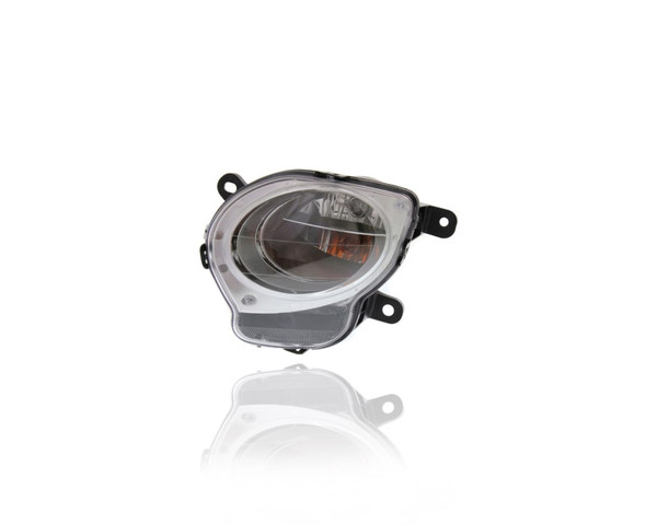 Turn Signal - Parking Light Assembly - Compatible/Replacement for '12-19 Fiat 500 (Exclude Abarth-Turbo Model) - Left Hand - Driver - 5182461AC - CAPA