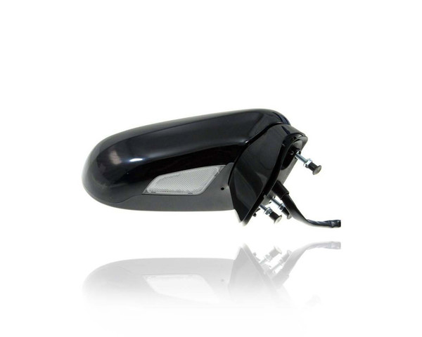 Door Mirror - Compatible/Replacement for '07-09 Lexus LS460, 08-09 LS600h - Powered, Heated, With Puddle Lamp & Memory, Without Blind Spot, Unpainted - Right Hand - Passenger - 8791050551C0