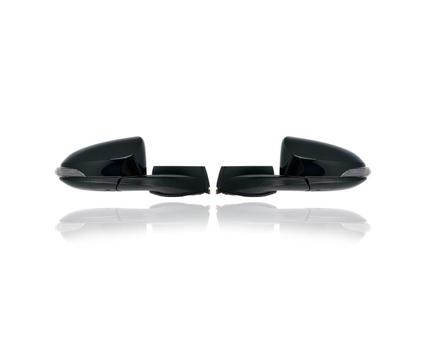 Door Mirror - Compatible/Replacement for '18-21 Toyota C-HR - Powered, Heated, With Cover & Blind Spot Detect - Pair, Left Driver + Right Passenger Set - 87910F4062, 87940F4062