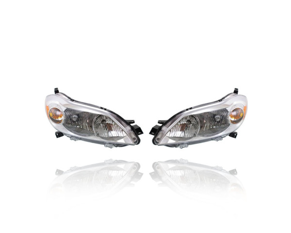 Headlight Assembly For 09-14 Toyota Matrix - Both Pair, Left Driver Right Passenger Hand - 8111002650, 8115002650