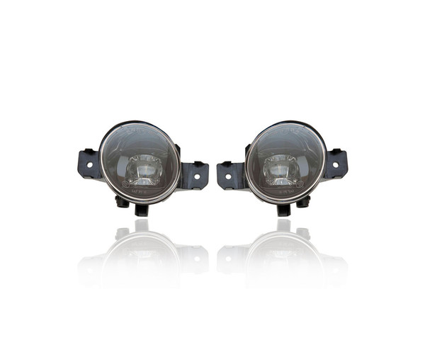 Fog Light Assembly - Compatible/Replacement for '19-21 Nissan Altima - Pair, Left Driver + Right Passenger Set - 261506CA0A, 261556CA0A - CAPA