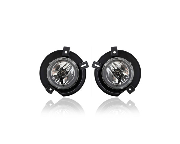 Fog Light Assembly - Compatible/Replacement for '02-05 Ford Explorer - Pair, Left Driver + Right Passenger Set - 1L2Z15200DA, 1L2Z15200DB