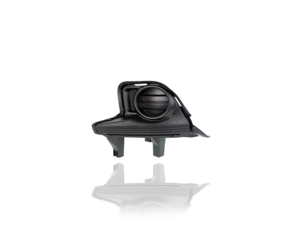 Fog Light Cover - Compatible/Replacement for '14-16 Toyota Highlander LE - Without Fog Lamp/Daytime Running Light Hole - Right Hand - Passenger - 814810E140