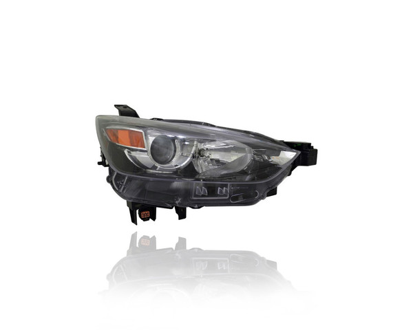 Headlight - Compatible/Replacement for '16-21 Mazda CX3-Sport/Touring-Only - Halogen - Right Hand - Passenger - DB4N510K0 - CAPA