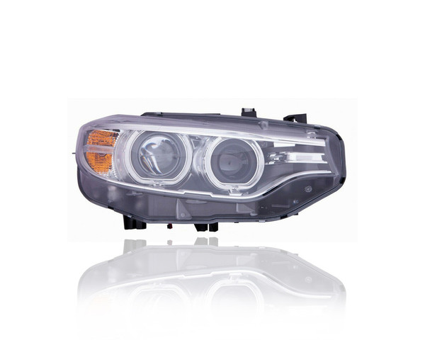Headlight - Compatible/Replacement for '15-18 BMW M3-Sedan, 14-20 4-Series Coupe/Gran-Coupe/Convertible - Xenon Without Adaptive Headlamps - Right Hand - Passenger - 63117377852