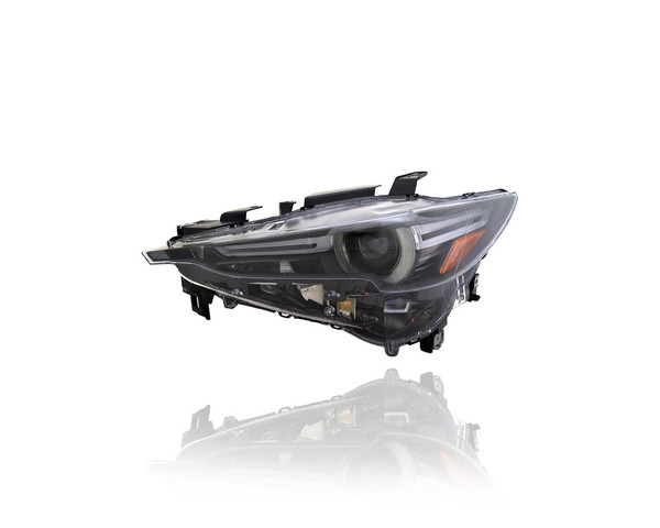Headlight - Compatible/Replacement for '17-20 Mazda CX-5 Grand Touring/Signature - LED With Directional Beam - Left Hand - Driver - KL2L51041C - CAPA