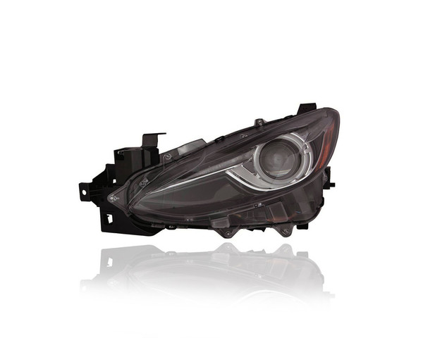 Headlight - Compatible/Replacement for '14-16 Mazda Mazda3 S Touring/Grand - Bi-Xenon Without Auto Level Control - Left Hand - Driver - BHN251041B