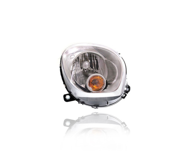 Headlight Assembly - Compatible/Replacement for '11-16 Mini Cooper Countryman, 13-16 Paceman - Halogen White - Right Hand - Passenger - 63129801036 - CAPA