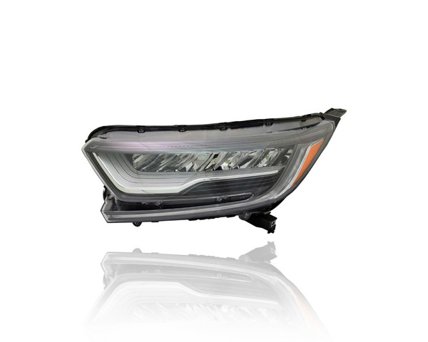 Headlight Assembly - Compatible/Replacement for '17-19 Honda CR-V Touring, 20-22 CR-V Hybrid LX/EX/EXL - LED - Left Hand - Driver - 33150TLAA11 - CAPA