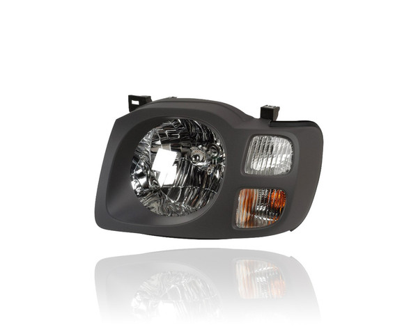 Headlight Assembly - Compatible/Replacement for '02-04 Nissan Xterra XE-Model - Left Hand - Driver - 260607Z825 - CAPA