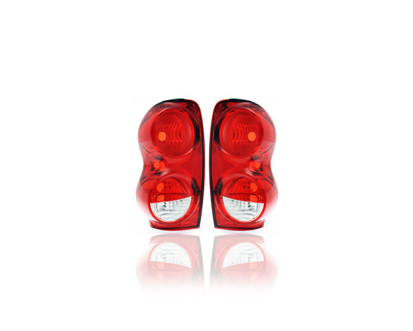 Tail Light - Compatible/Replacement for '04-09 Dodge Durango - Pair, Left Driver + Right Passenger Set - 5133168AI, 5133169AI