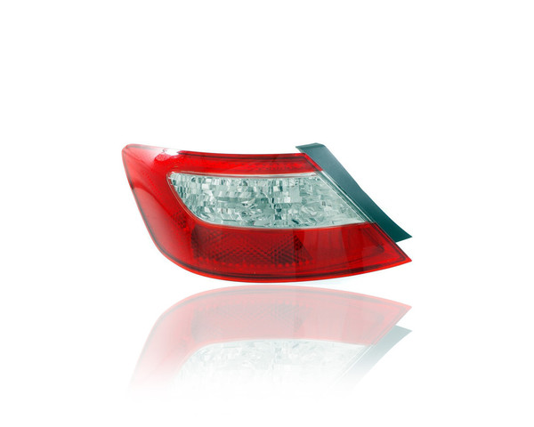 Tail Light - Compatible/Replacement for '09-11 Honda Civic Coupe - Left Hand - Driver - 33551SVAA51 - CAPA