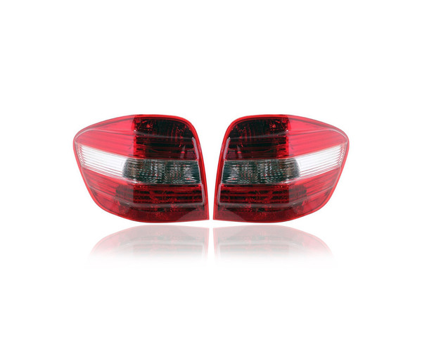 Tail Light Assembly - Compatible/Replacement for '06-11 Mercedes-Benz M-Class Without AMG/Sport Package - Pair, Left Driver + Right Passenger Set - 1649061000, 1649060900