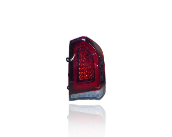 Tail Light Assembly - Compatible/Replacement for '15-22 Chrysler 300 Sedan - Black - Right Hand - Passenger - 68400295AA