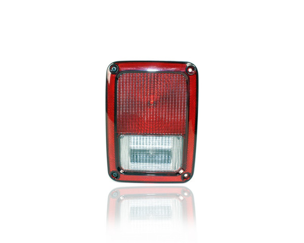 Tail Light Assembly - Compatible/Replacement for '07-18 Jeep Wrangler - Left Hand - Driver - 55077891AH - CAPA