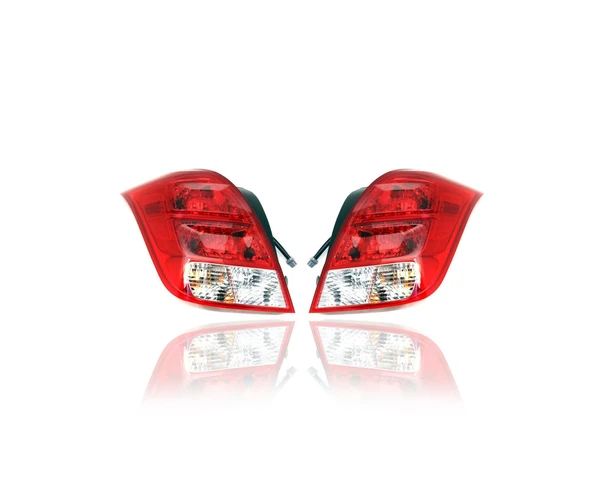 Tail Light Assembly - Compatible/Replacement for '13-22 Chevrolet Trax - Non-LED - Pair, Left Driver + Right Passenger Set - 42599455, 42599449 - CAPA