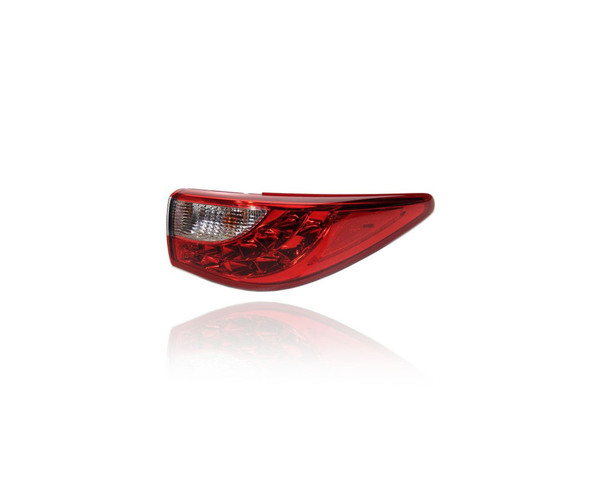 Tail Light Assembly - Compatible/Replacement for '14-15 Infiniti QX60/Hybrid, 13-13 JX35 - Outer - Right Hand - Passenger - 265503JA0A - CAPA
