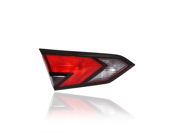Tail Light Assembly - Compatible/Replacement for '20-22 Nissan Versa Sedan - Inner On Trunk Lid, Halogen - Left Hand - Driver - 265455EE0A