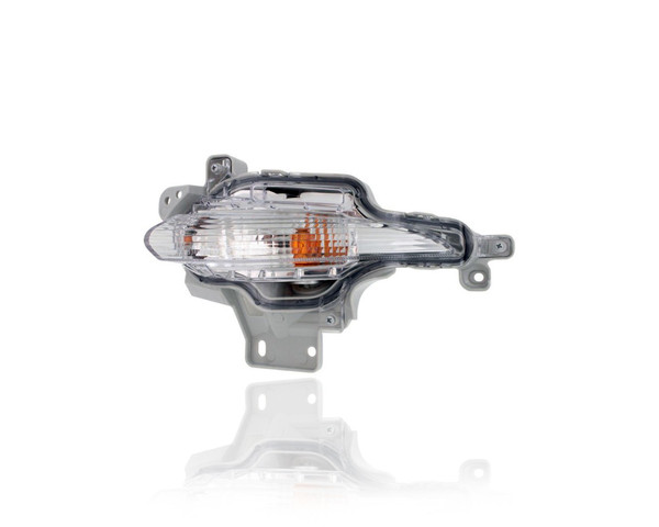 Turn Signal Light Assembly - Compatible/Replacement for '17-18 Mazda Mazda3 - On Bumper - Left Hand - Driver - B63C51360A