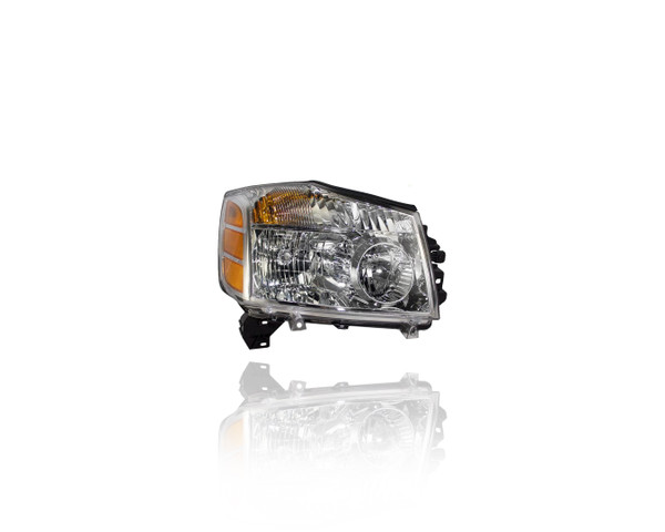 Headlight Assembly For 260107S026 04-07 Nissan Armada Titan - Right Hand - Passenger, NSF