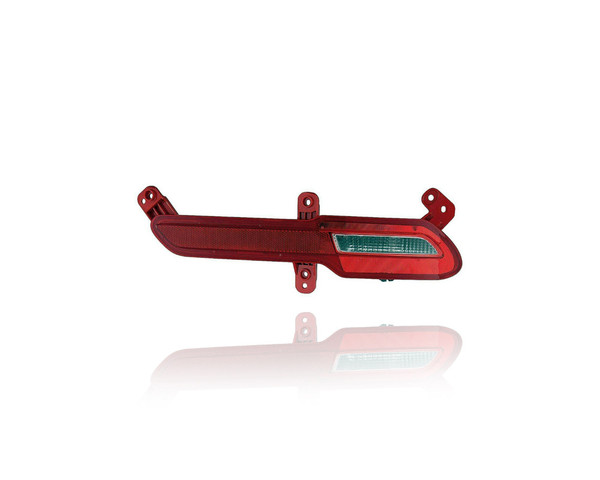 Bumper Reflector - Compatible/Replacement for '17-19 Kia Niro - Rear - Right Hand - Passenger - 92406G5000 - CAPA