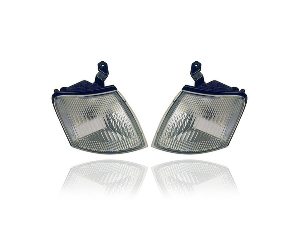 Cornering Light - Compatible/Replacement for '95-97 Toyota Avalon - Pair, Left Driver + Right Passenger Set - 8161007010, 8162007010