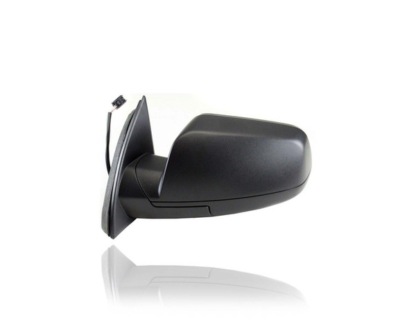 Door Mirror - Compatible/Replacement for '12-14 Chevrolet Equinox LS - Powered, Without Blind Spot & Memory, Textured - Left Hand - Driver - 22818262