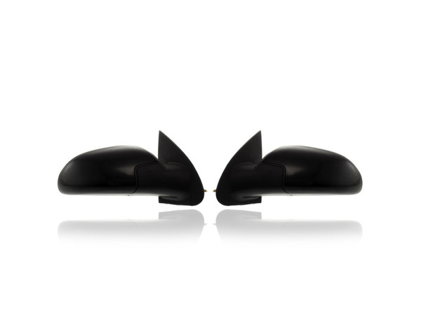 Door Mirror - Compatible/Replacement for '05-10 Chevrolet Cobalt Coupe, 07-09 Pontiac G5 - Powered - Pair, Left Driver + Right Passenger Set - 25831893, 25831894