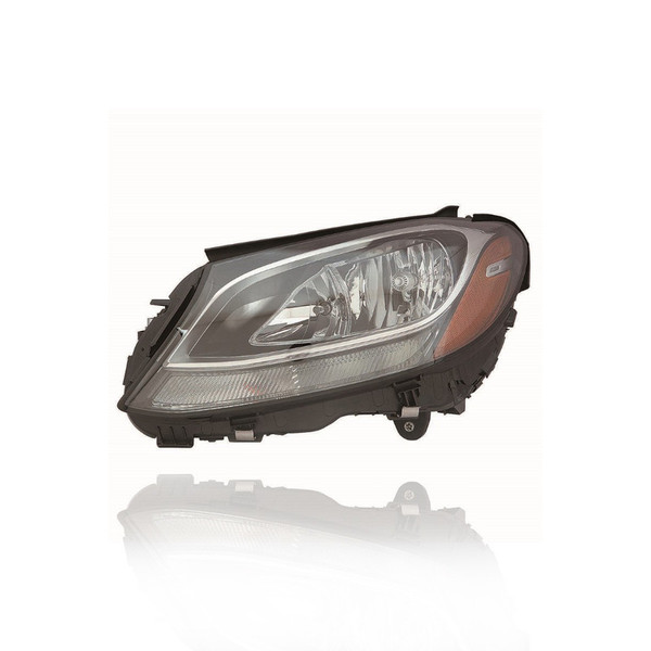 Headlight Assembly For 15-20 Mercedes-Benz C-Class-Sedan, 17-20 Coupe - Halogen - Left Hand / Driver - CAPA - 2059067102