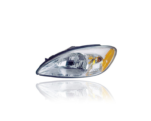 Headlight - Compatible/Replacement for '00-07 Ford Taurus (Exclude Centennial) - Chrome Bezel - Left Hand - Driver - 1F1Z13008AB