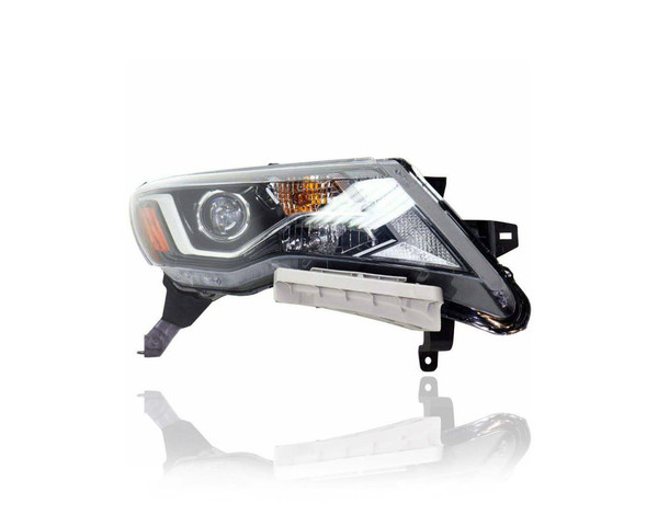 Headlight - Compatible/Replacement for '17-20 Nissan Pathfinder SL/Platinum-Only - LED - Right Hand - Passenger - 260109PF1A - CAPA