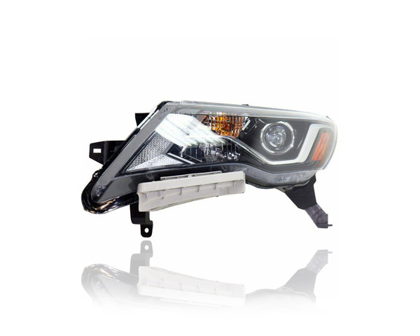 Headlight - Compatible/Replacement for '17-20 Nissan Pathfinder SL/Platinum-Only - LED - Left Hand - Driver - 260609PF1A - CAPA