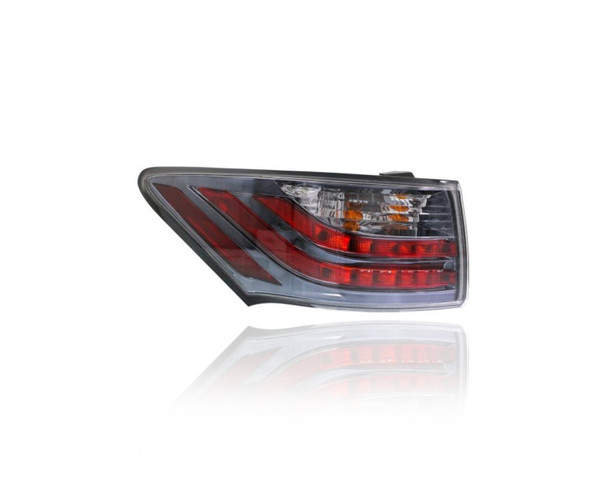 Tail Light - Compatible/Replacement for '11-13 Lexus CT200h - On Body - Left Hand - Driver - 8156176010