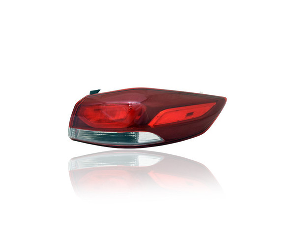 Tail Light - Compatible/Replacement for '17-18 Hyundai Elantra Sedan SE/SEL/Value/Eco (Korea Built) - Outer On Body, Halogen - Right Hand - Passenger - 92402F2020