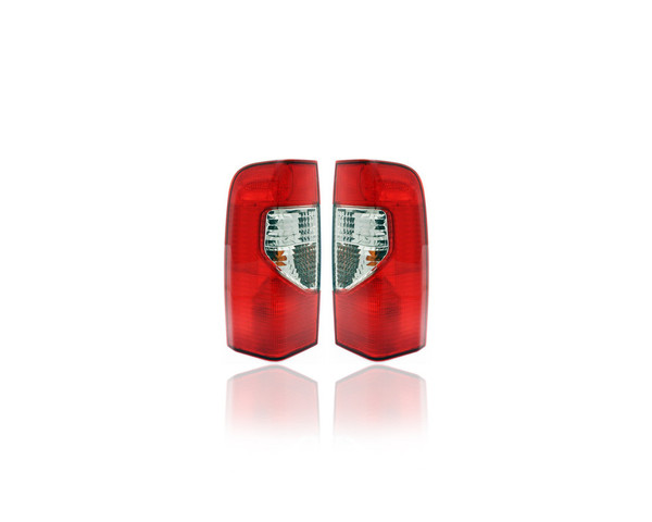Tail Light - Compatible/Replacement for '02-03 Nissan Xterra - Pair, Left Driver + Right Passenger Set - 265507Z825, 265557Z825