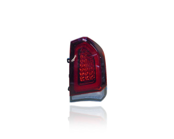 Tail Light - Compatible/Replacement for '15-22 Chrysler 300 Sedan - Black - Right Hand - Passenger - 68400295AA - CAPA