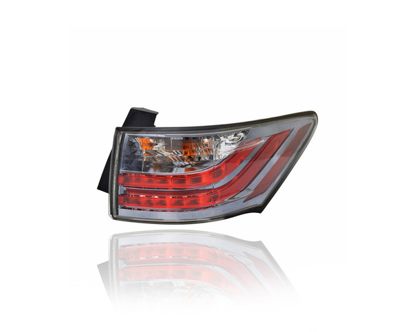 Tail Light - Compatible/Replacement for '14-17 Lexus CT200h - Outer On Body - Right Hand - Passenger - 8155176090 - CAPA