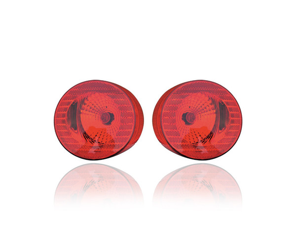 Tail Light - Compatible/Replacement for '05-08 Chevrolet Cobalt Coupe - Pair, Left Driver + Right Passenger Set - 22751398, 22751397 - CAPA