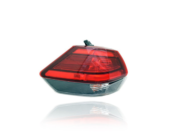 Tail Light - Compatible/Replacement for '17-17 Nissan Rogue/Hybrid - Halogen, Outer On Body Quarter Panel - Left Hand - Driver - 265556FL0C