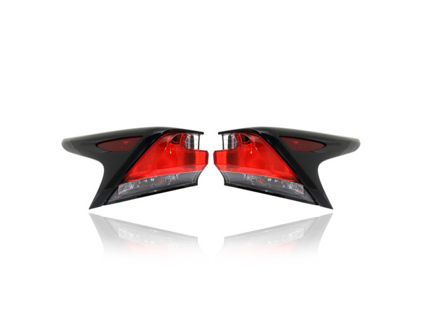 Tail Light - Compatible/Replacement for '15-17 Lexus NX200T/300/300h - Outer On Body - Pair, Left Driver + Right Passenger Set - 8155178011, 8156178011 - CAPA