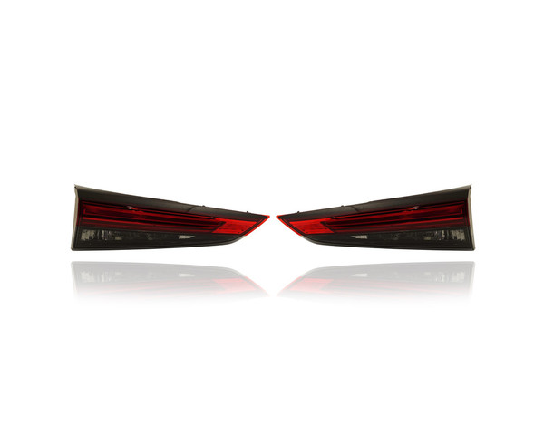 Tail Light - Compatible/Replacement for '20-22 Toyota Highlander/Hybrid - LED, Inner On Liftgate - Pair, Left Driver + Right Passenger Set - 815800E180, 815900E180