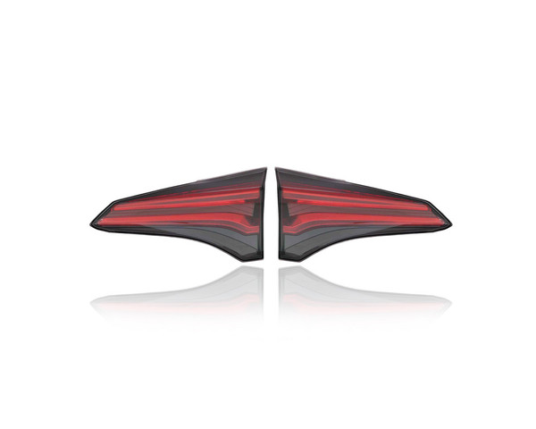 Tail Light - Compatible/Replacement for '16-18 Toyota RAV4/Hybrid SE/Limited/Platinum - LED, Inner On Liftgate - Pair, Left Driver + Right Passenger Set - 8158042032, 8159042032 - CAPA