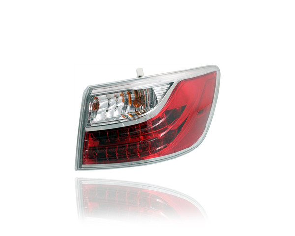 Tail Light - Compatible/Replacement for '10-12 Mazda CX-9 - Outer On Body Quarter Panel - Right Hand - Passenger - TE6951150E