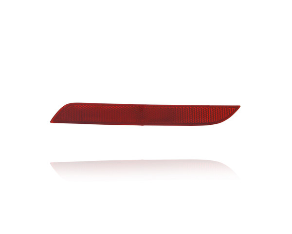 Bumper Reflector For 63147301188 12-17 BMW 3-Series Sedan, 13-15 Hybrid, 14-17 4-Series Convertible, 14-16 Coupe Without M-Sport - Rear Bumper (Right Hand - Passenger)