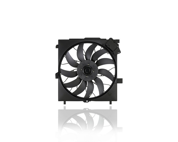 Engine Cooling Fan Assembly - Compatible/Replacement for '05-11 Mercedes-Benz G-Class G55, 09-15 G550, 02-18 G63/65 - With Fan Control Module - 11 Blade - 463500029328