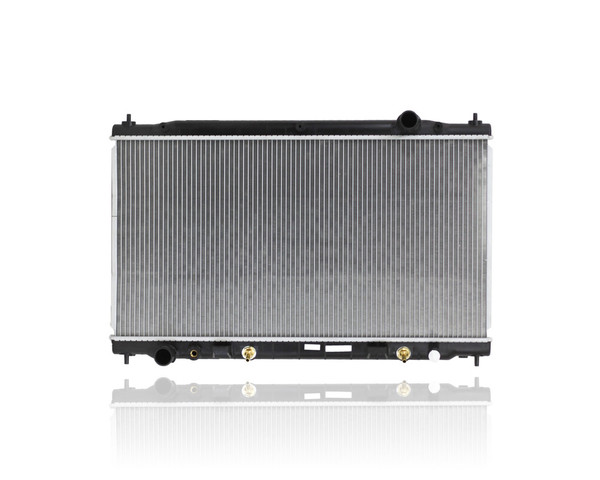 Radiator - Compatible/Replacement for 13630 '16-22 Infiniti Q50, 17-22 Q60 6Cy/3.0 Turbo - Primary Radiator - Plastic Tank, Aluminum Core - 214604HK0A