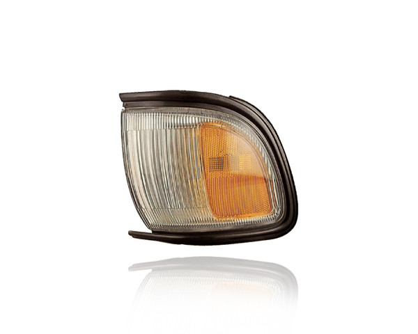 Cornering Light Assembly - Compatible/Replacement for '96-98 Nissan Pathfinder - LED, Black - Left Hand - Driver - 261150W026