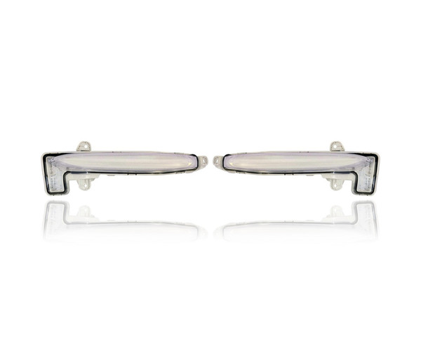 Daytime Running Light - Compatible/Replacement for '20-20 Toyota Corolla Sedan SE/XSE (North American Built) - Pair, Left Driver + Right Passenger Set - 812A002010, 812B002010