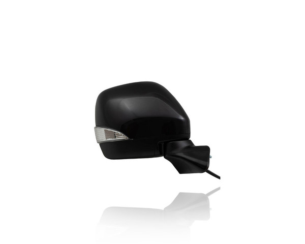 Door Mirror - Compatible/Replacement for '11-17 Nissan Quest LE - Powered, Heated With Signal & Auto Reverse Tilt, Without Blind Spot, Unpainted - Right Hand - Passenger - 963011JA4C