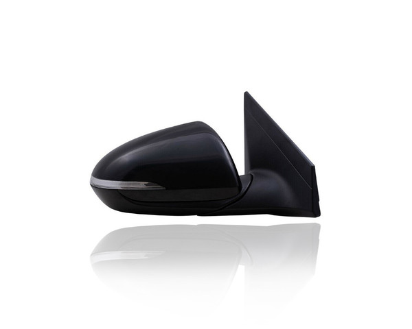 Door Mirror - Compatible/Replacement for '17-18 Hyundai Elantra Sedan Limited/Sport - Heated With Signal & Memory, Without Blind Spot, Unpainted - Right Hand - Passenger - 87620F3040